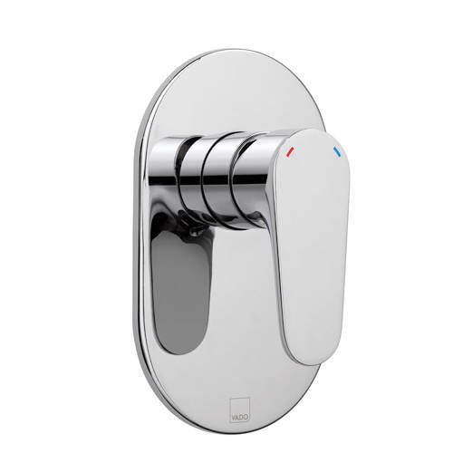 Vado Ascent Manual Shower Valve With 1 Outlet (Chrome).