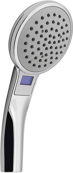 Vado Liquid Crystal Shower Handset With Illuminated LCD Display.