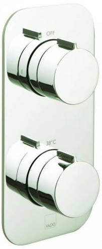 Vado Altitude 2 Outlet Thermostatic Shower Valve (Bright Nickel).