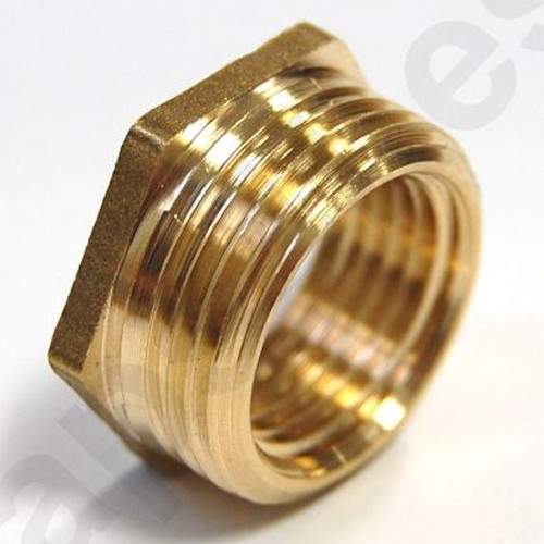 Crown Radiators "  x " Reducer (Brass).