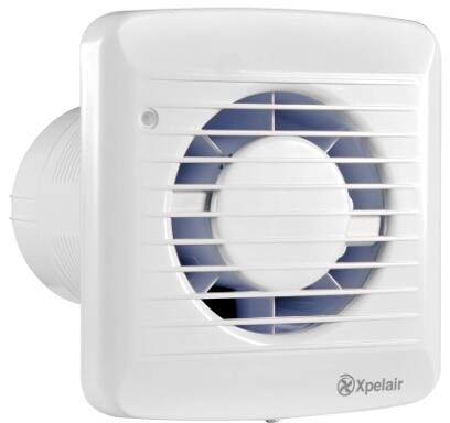 Xpelair Slimline Extractor Fan With Timer (100mm).