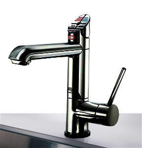 Zip G5 Classic AIO Boiling & Chilled Kitchen Tap (Gloss Black, Vented).