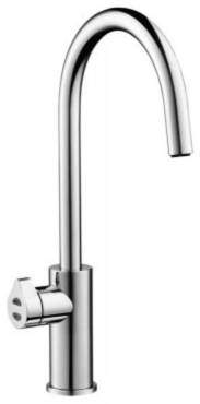 Zip Arc Design Filtered Chilled & Sparkling Water Tap (Brushed Chrome).