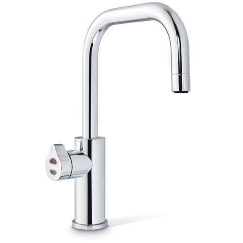 Zip Cube Design Filtered Boiling & Chilled Water Tap (Bright Chrome).