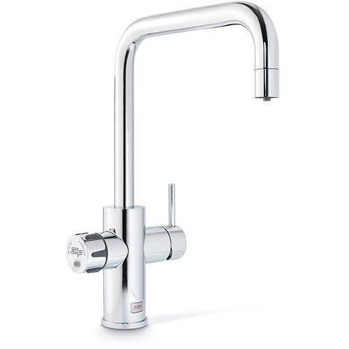 Zip Cube Design AIO Filtered Boiling Water Tap (Bright Chrome).
