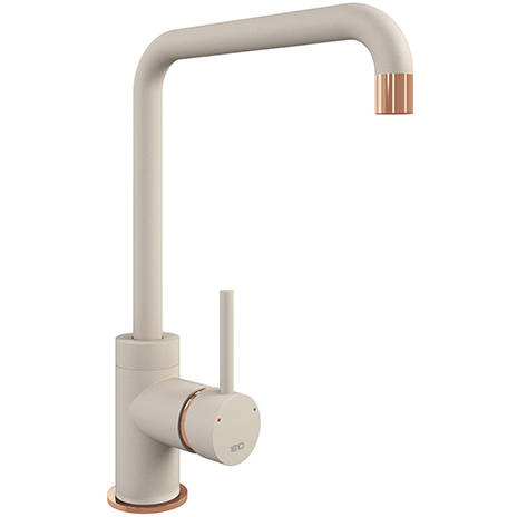 Larger image of 1810 Purquartz Cascata Kitchen Tap (Champagne & Copper).