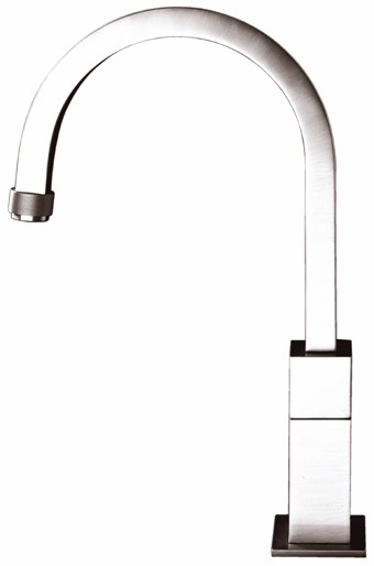 Larger image of Astracast Nexus Bellino brushed steel  kitchen tap with progression valve.