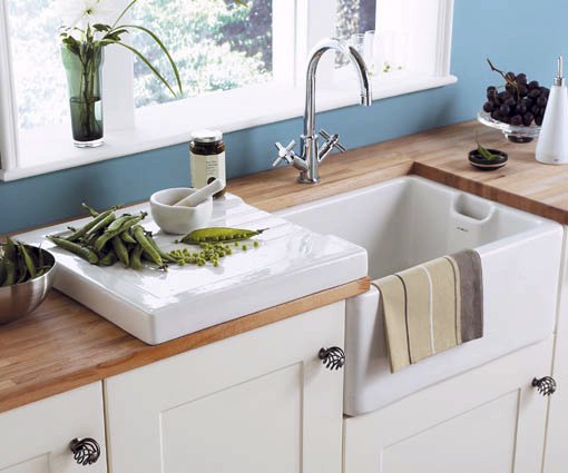 Example image of Astracast Sink Butler Ceramic Drainer 460x460mm