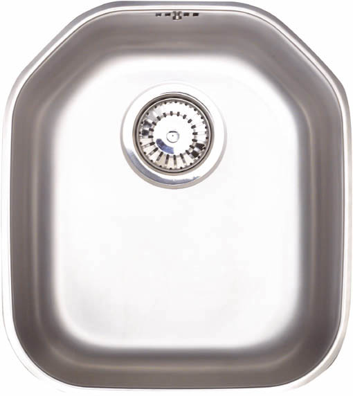 Larger image of Astracast Sink Echo S1 large bowl polished steel undermount kitchen sink.
