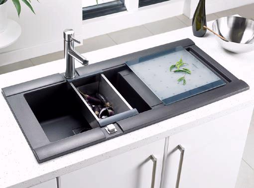 Astracast Sink Geo 1 0 Bowl Rok Metallic Black Composite