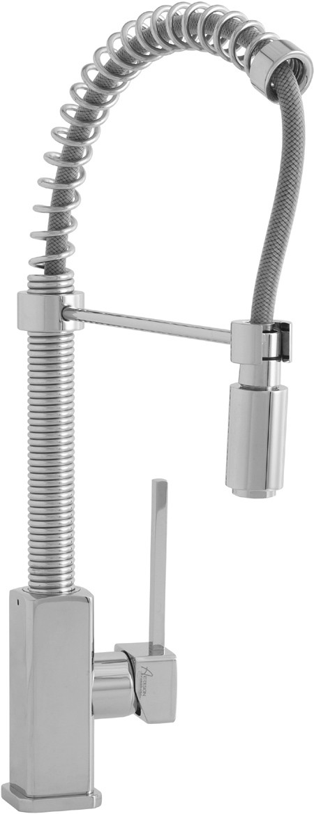 Larger image of Astracast Single Lever Nordic 704 Professional kitchen tap, pull out rinser.