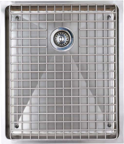 Example image of Astracast Sink Onyx flush inset kitchen drainer in brushed steel finish.