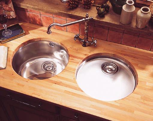 Example image of Astracast Sink Onyx round bowl inset kitchen sink pack & Extras.