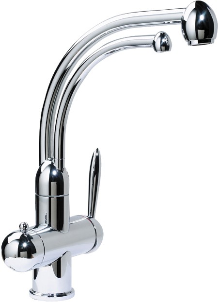 Larger image of Astracast Springflow Triom 318 Water Filter Kitchen Tap in Chrome.
