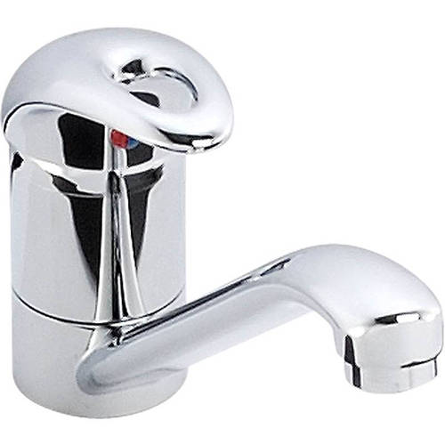 Larger image of Abode Ursa Single Lever Kitchen Tap (Chrome).