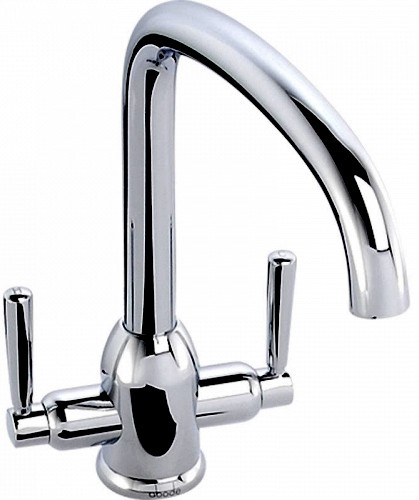Larger image of Abode Tate Monobloc Kitchen Tap With Swivel Spout (Chrome).