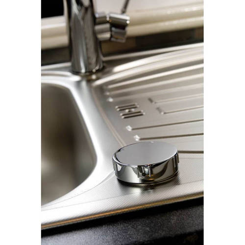 Example image of Abode Swich Diverter Kit With Round Handle (Chrome).