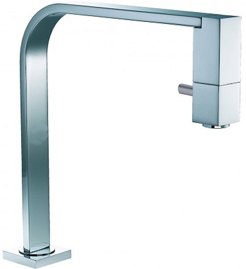 Larger image of Abode Xoyo Monobloc Kitchen Tap With Swivel Body (Chrome).