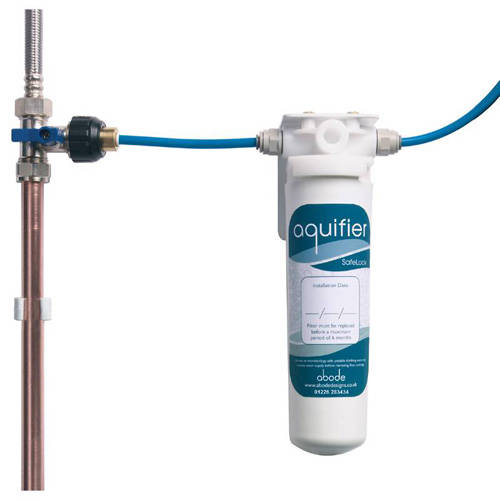 Example image of Abode Aquifier Complete Safelock Water Filter Kit.