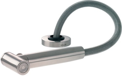 Example image of Abode Axell Pull Out Hand Spray Kitchen Rinser (Stainless Steel) AT1107.