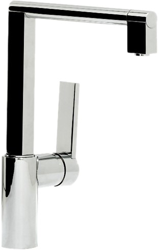 Larger image of Abode Indus Single Lever Kitchen Tap (Chrome).