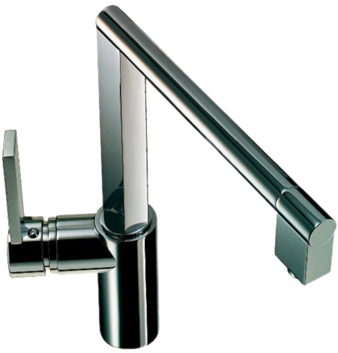 Example image of Abode Indus Single Lever Kitchen Tap (Chrome).