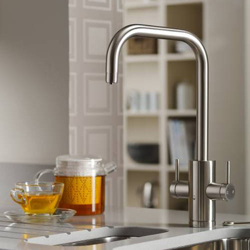 Example image of Abode Pronteau Project Kitchen Tap, Boiling, Hot, Cold & Filtered (B Nickel).