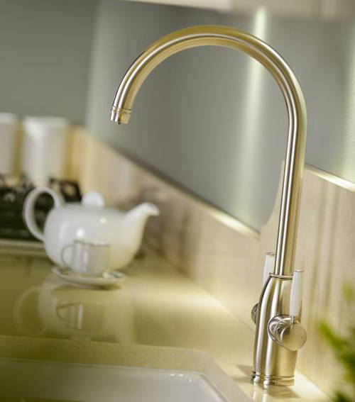 Example image of Abode Pronteau Province Kitchen Tap, Boiling, Hot, Cold & Filtered (B Nickel).