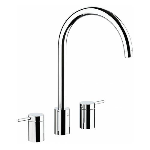 Larger image of Abode Pronteau Profile Kitchen Tap, Boiling, Hot, Cold & Filtered (Chrome).