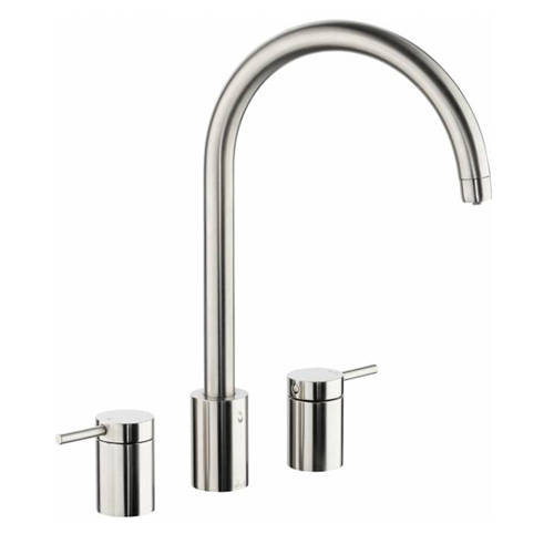 Larger image of Abode Pronteau Profile Kitchen Tap, Boiling, Hot, Cold & Filtered (B Nickel).
