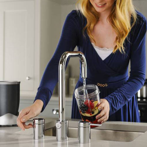 Example image of Abode Pronteau Project Kitchen Tap, Boiling, Hot, Cold & Filtered (Chrome).