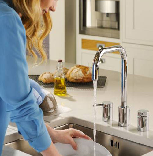 Example image of Abode Pronteau Project Kitchen Tap, Boiling, Hot, Cold & Filtered (Chrome).