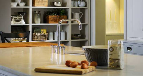 Example image of Abode Pronteau Project Kitchen Tap, Boiling, Hot, Cold & Filtered (B Nickel).