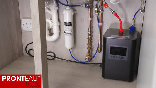 Example image of Abode Pronteau Province Kitchen Tap, Boiling, Hot, Cold & Filtered (Ant Brass).