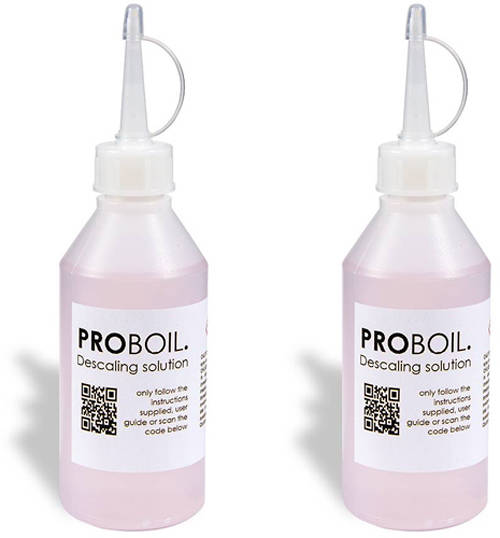 Example image of Abode Pronteau PROBOIL Descale Kit (Two Bottles).