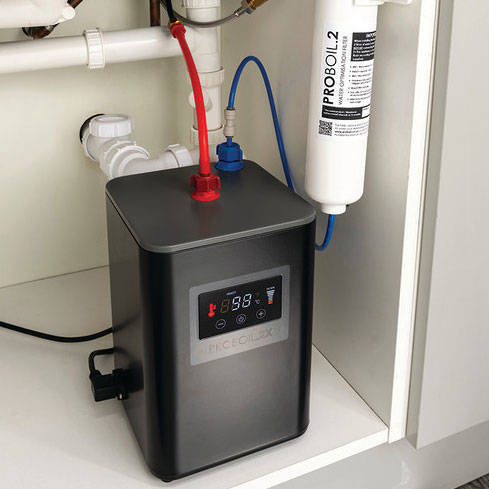 Example image of Abode Pronteau 3 In 1 Boiling Water Filtered Kitchen Tap (Br Nickel).