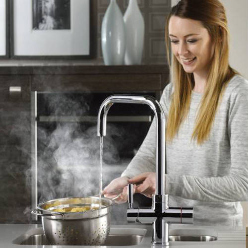 Example image of Abode Pronteau 3 In 1 Boiling Water Filtered Kitchen Tap (Chrome).