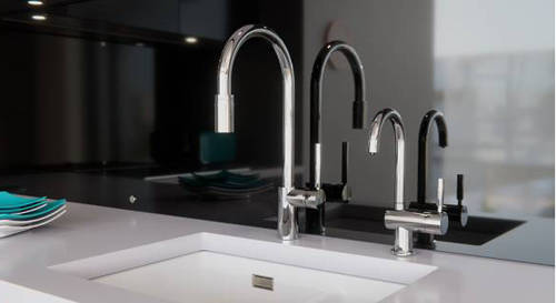 Example image of Abode Pronteau Boiling Hot & Cold Filtered Kitchen Tap 98� (Chrome).