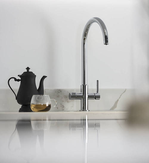 Example image of Abode Pronteau 3 In 1 Boiling Water Filtered Kitchen Tap (Chrome).