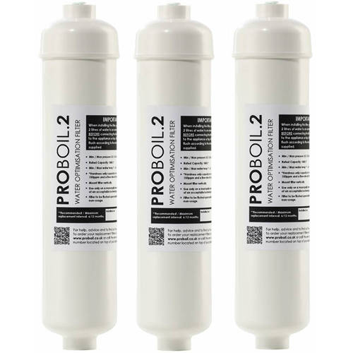 Larger image of Abode 3 x Pronteau Replacement Filter Cartridge, PROBOIL.2X.