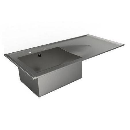 Example image of Acorn Thorn Catering Sink With RH Drainer 1000mm (Stainless Steel).