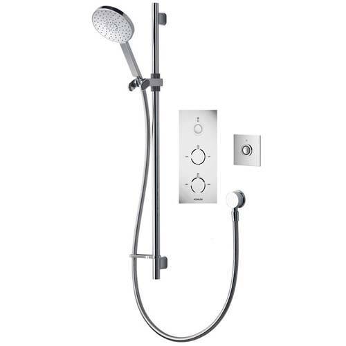 Larger image of Aqualisa Infinia Digital Shower Pack 31 (Chrome Tondo Handles, GP).