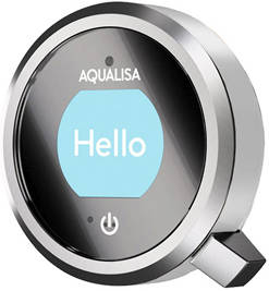 Example image of Aqualisa Q Q Smart 13S With Adjustable Slide Rail Kit & Silver Accent (HP).