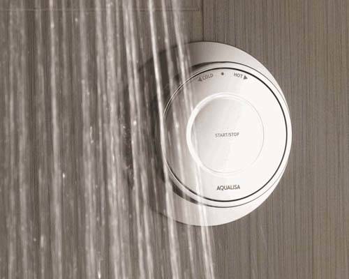 Example image of Aqualisa Rise Digital Shower With Remote & 200mm Fixed Head (HP).