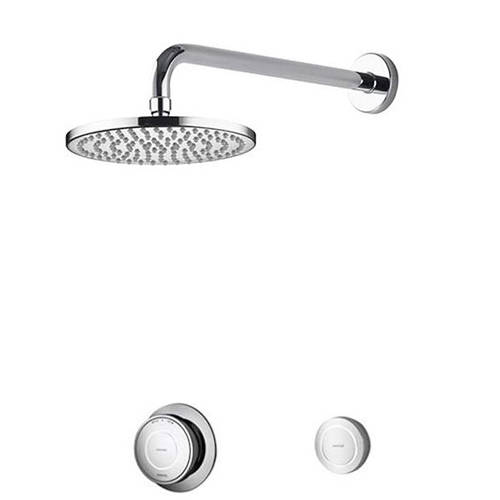 Larger image of Aqualisa Rise Digital Shower With Remote & 200mm Fixed Head (GP).