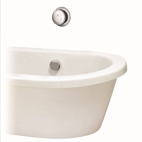 Example image of Aqualisa Rise Digital Bath Filler Tap With Overflow Bath Filler (GP).