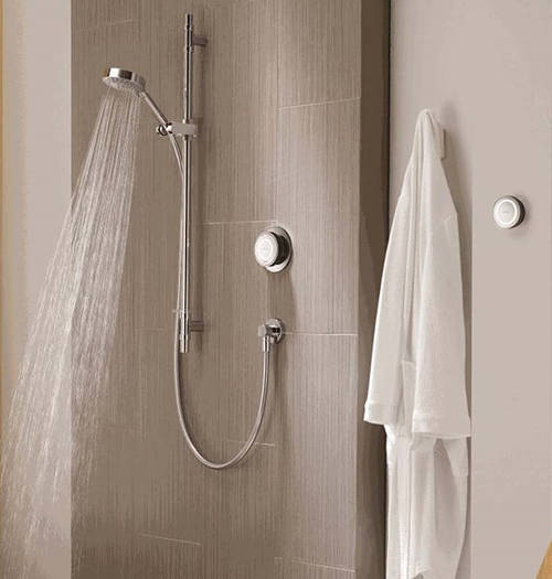 Example image of Aqualisa Rise Digital Shower With Remote & Slide Rail Kit (GP).