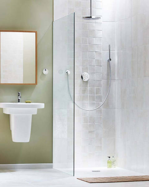 Example image of Aqualisa Rise Digital Shower With Remote, Hand Shower & Fixed Head (GP).