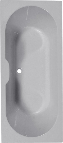 Larger image of Aquaestil Calisto Double Ended Bath.  1700x750mm.