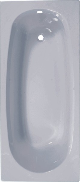 Larger image of Aquaestil Mercury Acrylic Bath.  1600x700mm.